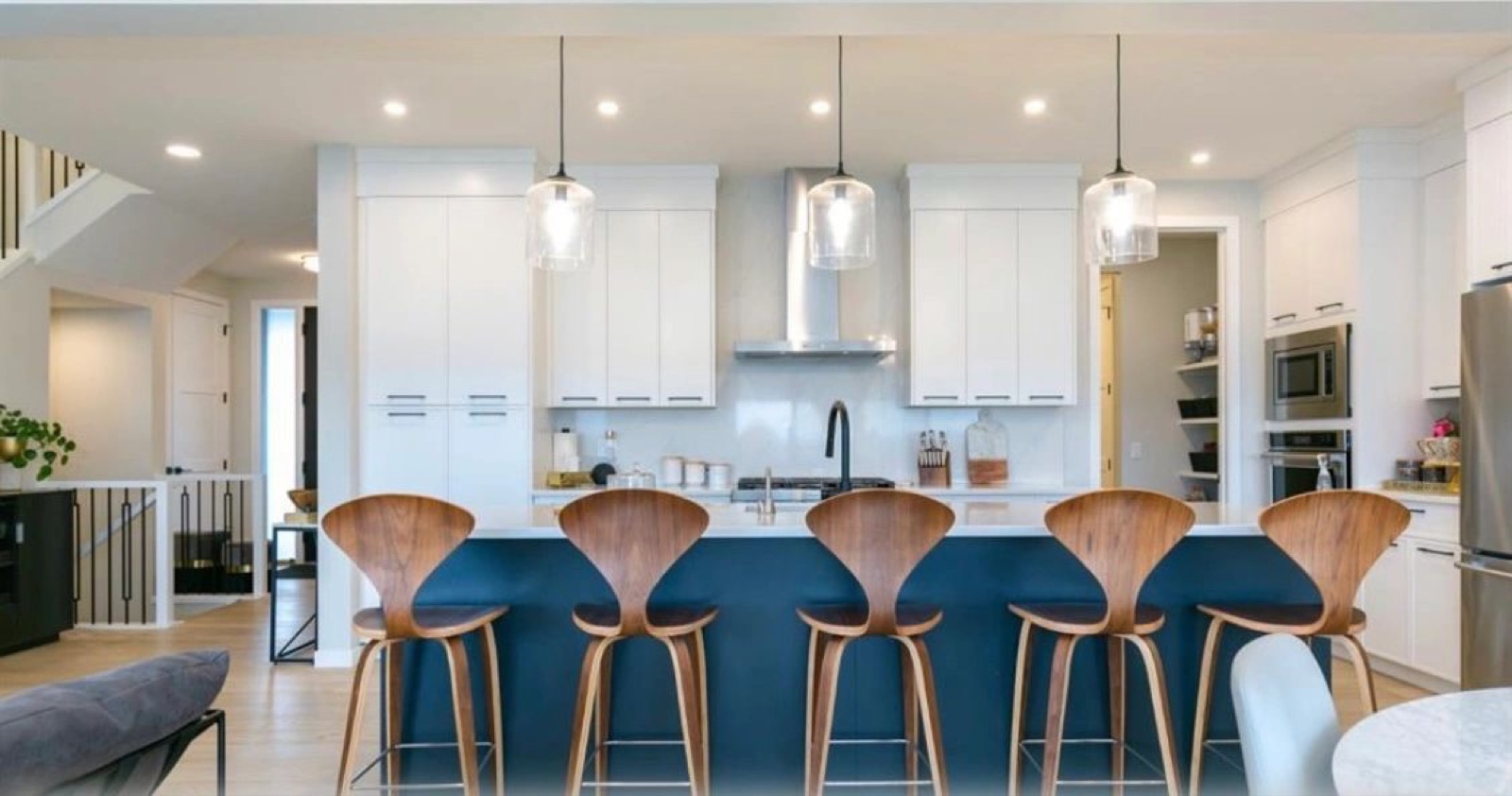 Staged kitchen ready for a new owner
